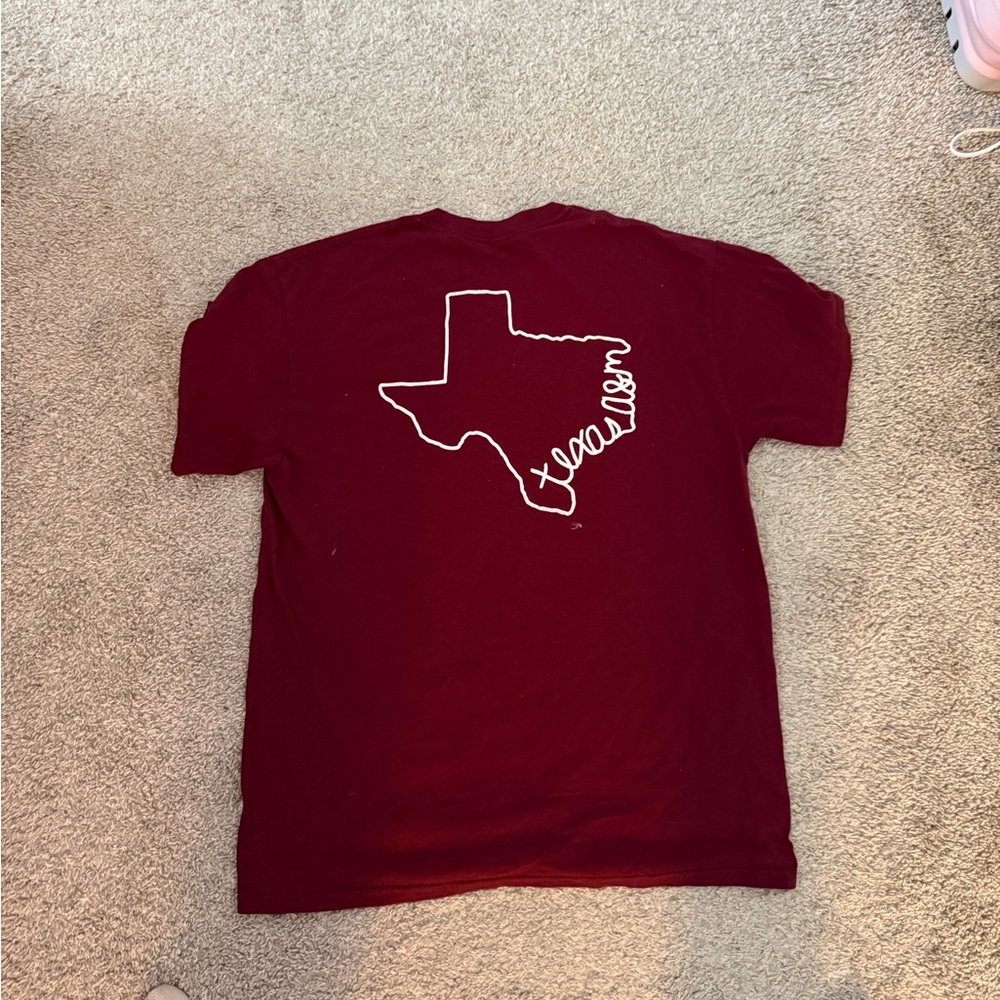 GILDAN Texas A&M University Maroon Tee